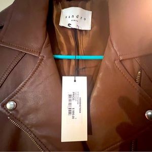 Brown jacket Sandro size #3
